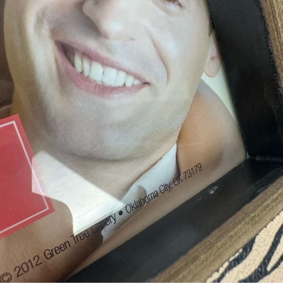 Hobby Lobby Accents Hobby Lobby Distressed Zebra Print Wooden Stand